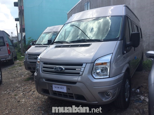 Cần bán Ford Transit đời 2017, màu bạc, xe nhập, 790 triệu-0