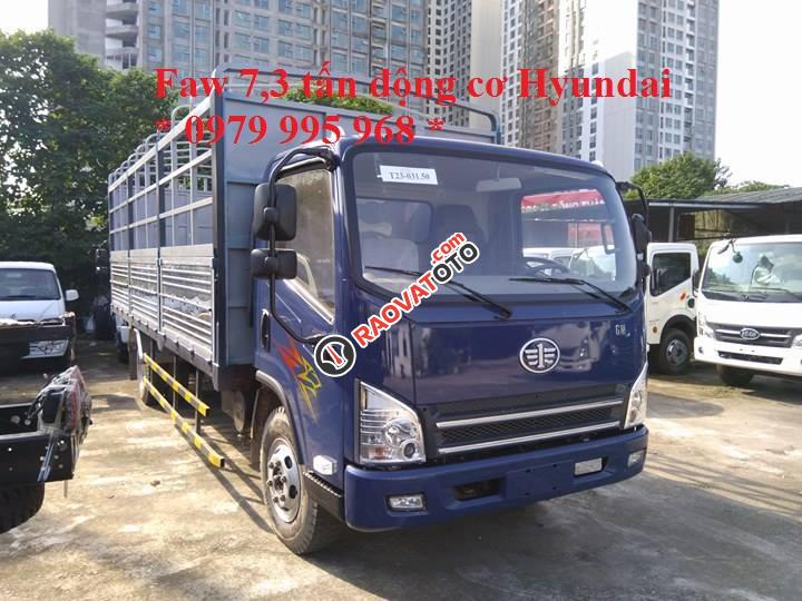 Bán xe tải Faw động cơ Hyundai 7.3 tấn thùng mui bạt. Liên hệ 0979 995 968-2