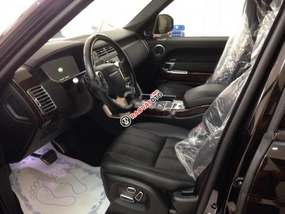 Bán LandRover Range Rover Autobiography LWB 5.0 đời 2015, màu đen, nhập khẩu-1