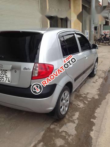 Cần bán Hyundai Getz 2009, màu bạc, nhập khẩu nguyên chiếc xe gia đình-4