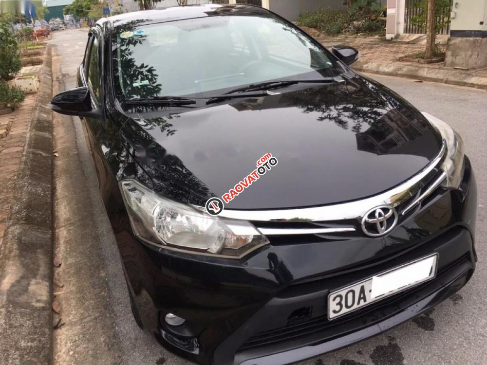 Cần bán lại xe Toyota Vios 1.5E 2014, màu đen chính chủ-7