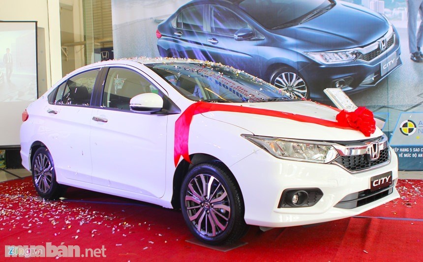 Bán Honda City đời 2017, màu trắng, nhập khẩu chính hãng-0