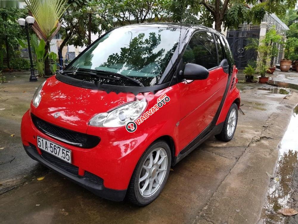 Cần bán gấp Smart Fortwo đời 2010, màu đỏ, nhập khẩu-2