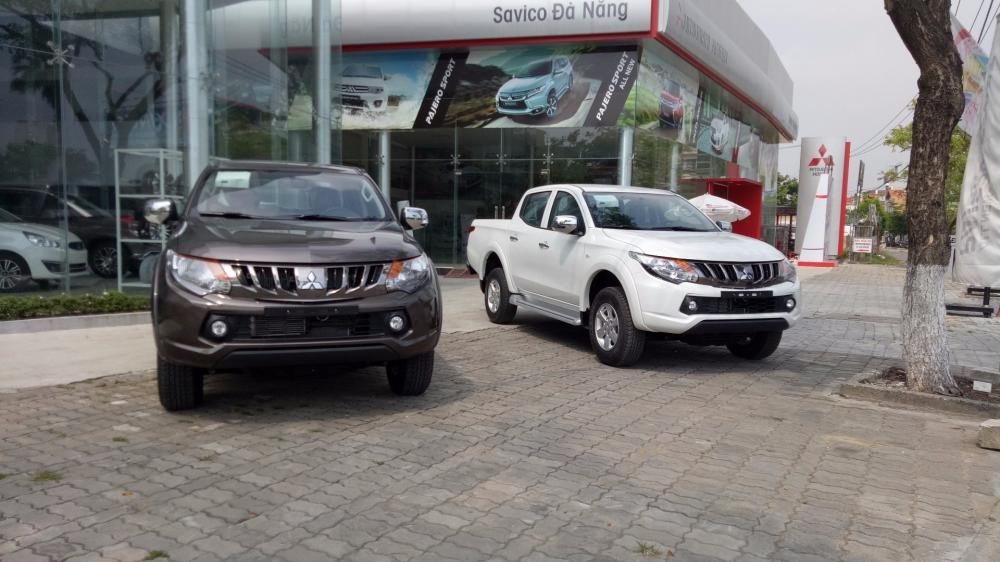 Bán Mitsubishi Triton đời 2017, màu trắng, nhập khẩu chính hãng, giá tốt-10