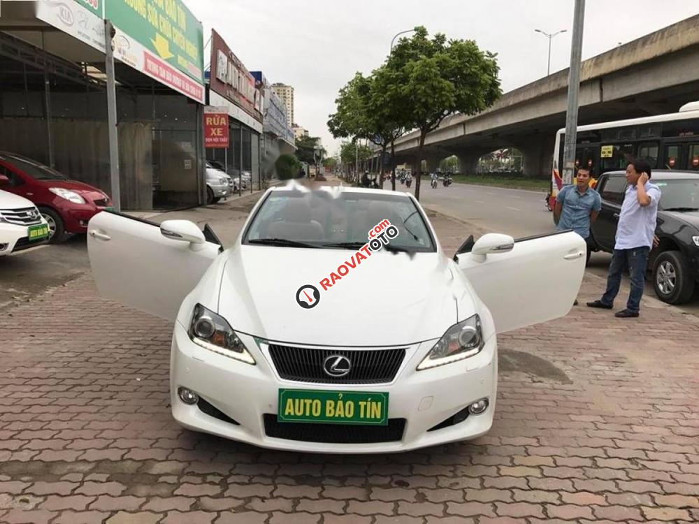 Bán Lexus IS 250C đời 2011, màu trắng, xe nhập-1