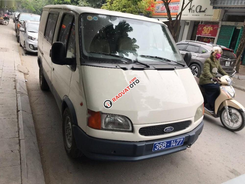 Bán Ford Transit đời 2000, màu trắng, xe nhập, 185tr-0