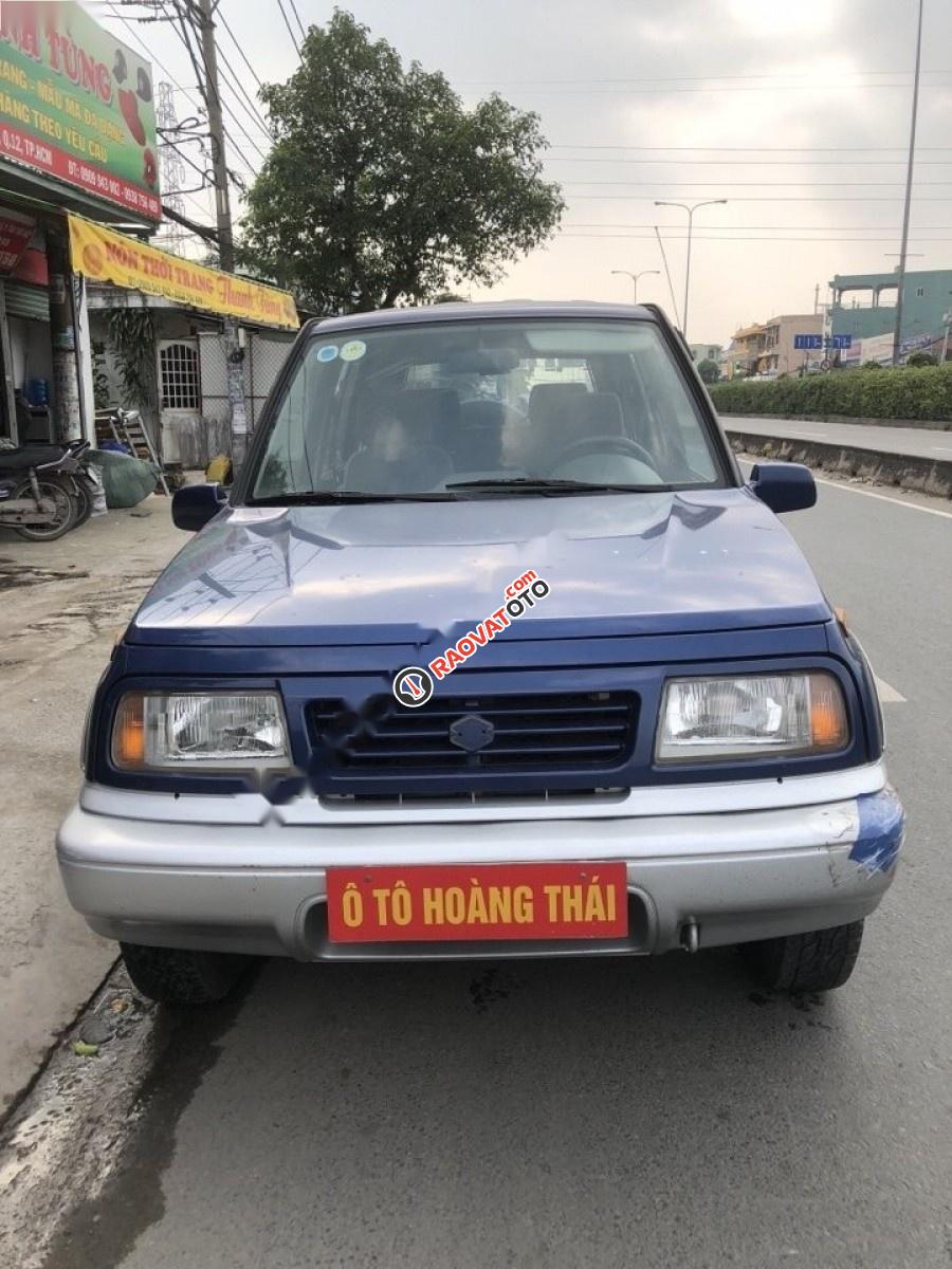 Bán Suzuki Vitara JLX đời 2005, màu xanh lam-4