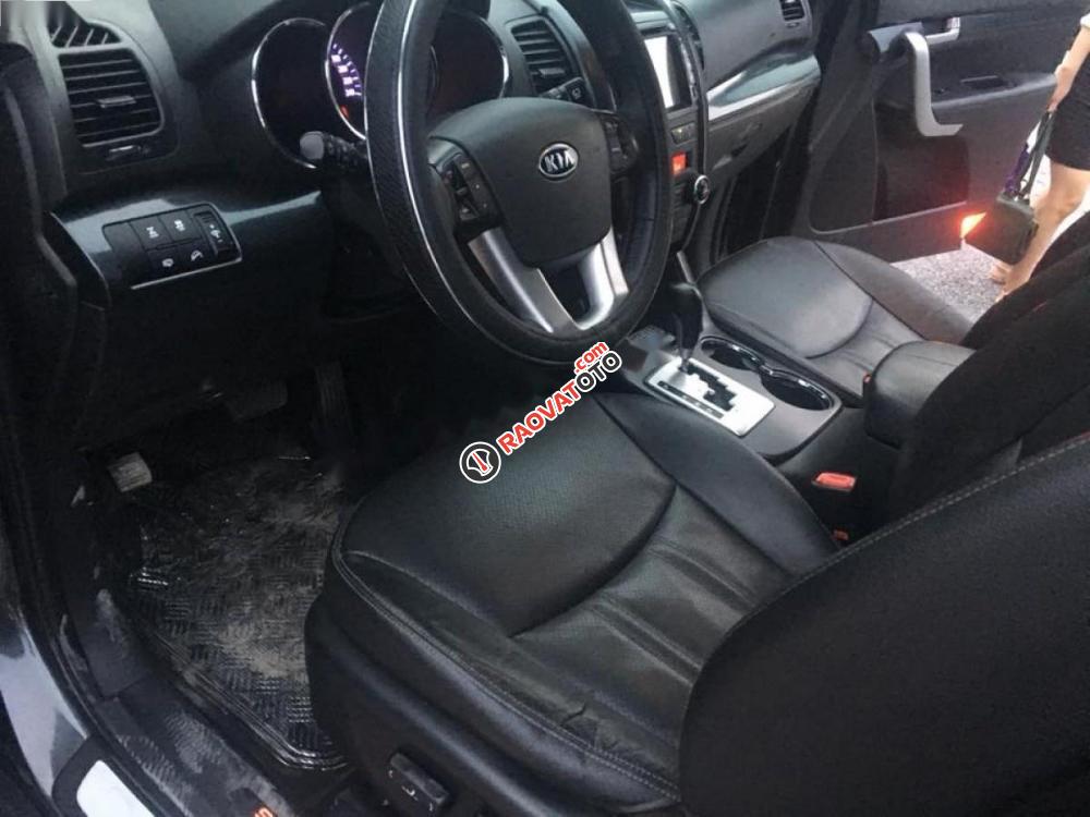 Cần bán lại xe Kia Sorento GAT 2.4L 4WD sản xuất 2014, màu xám-5