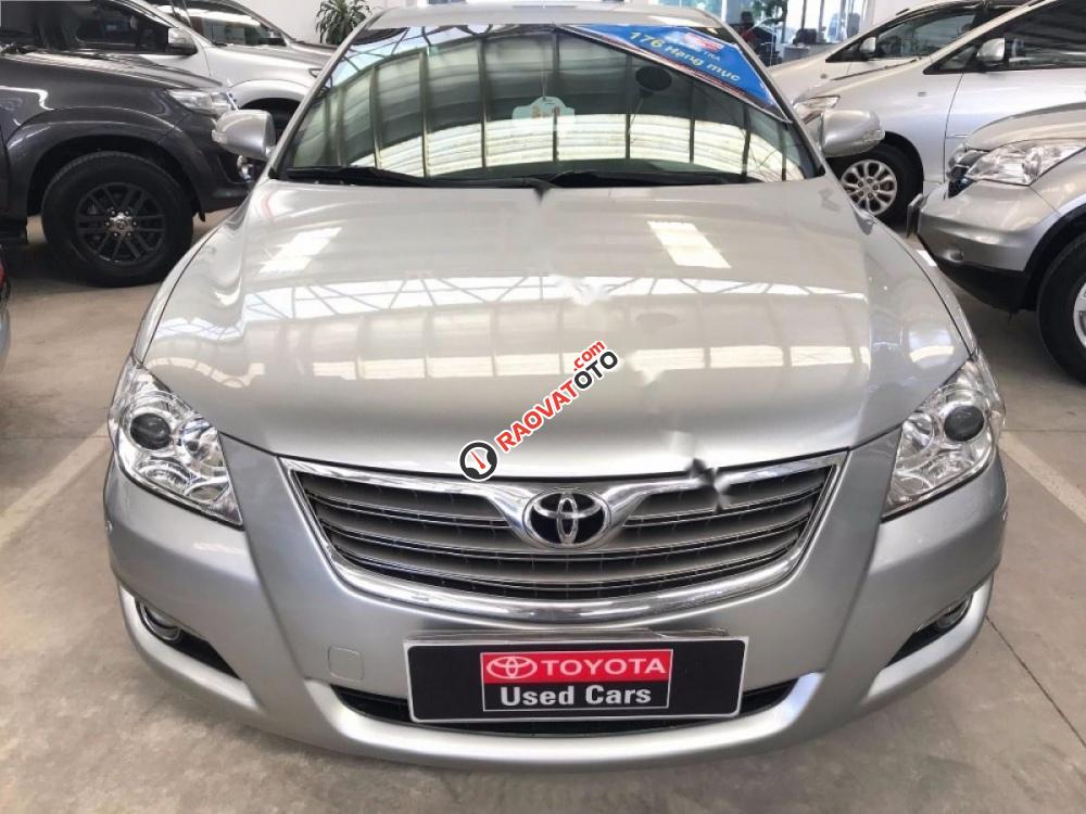 Bán Toyota Camry 2.4G 2007, màu bạc-1