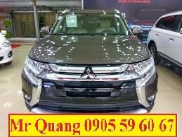 Bán Mitsubishi Outlander 2.4CVT đời 2017, màu nâu, nhập khẩu nguyên chiếc-8