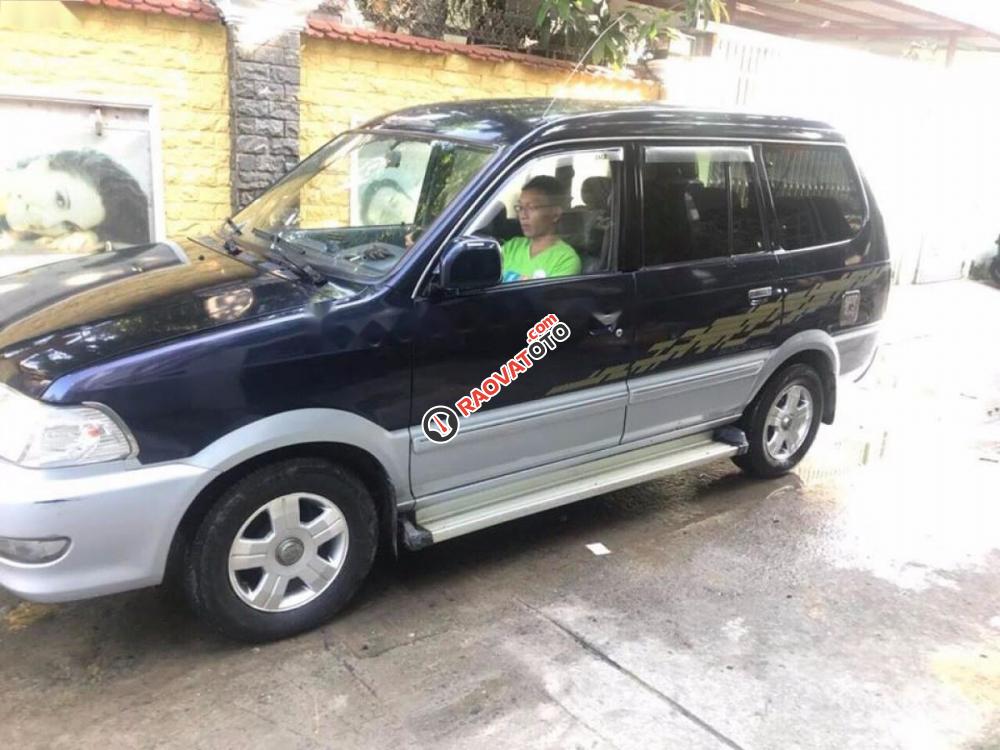 Cần bán gấp Toyota Zace GL đời 2003, màu xanh lam chính chủ, giá 260tr-0