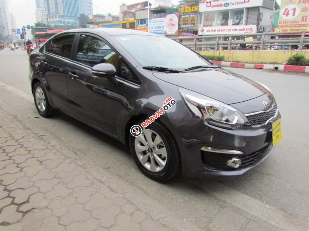 Bán Kia Rio 1.4AT đời 2014, màu xám, xe nhập chính chủ, giá chỉ 475 triệu-1