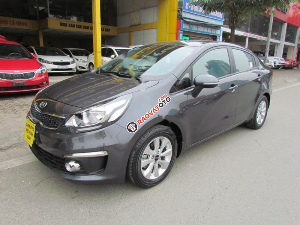 Bán Kia Rio 1.4AT đời 2014, màu xám, xe nhập chính chủ, giá chỉ 475 triệu-0