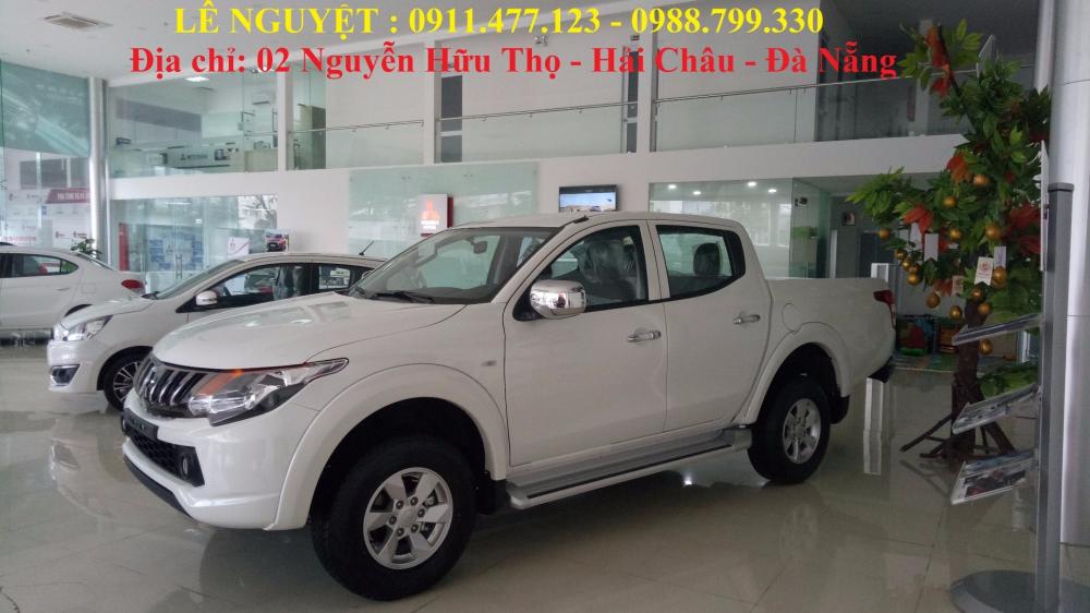 Bán Mitsubishi Triton đời 2017, màu trắng, xe nhập giá cạnh tranh-7