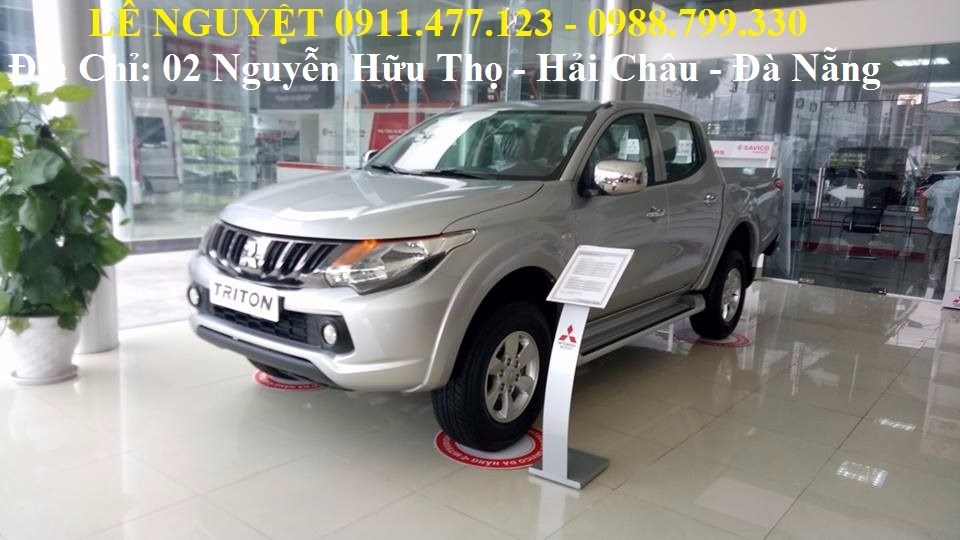 Cần bán Mitsubishi Triton đời 2017, màu bạc, xe nhập-3