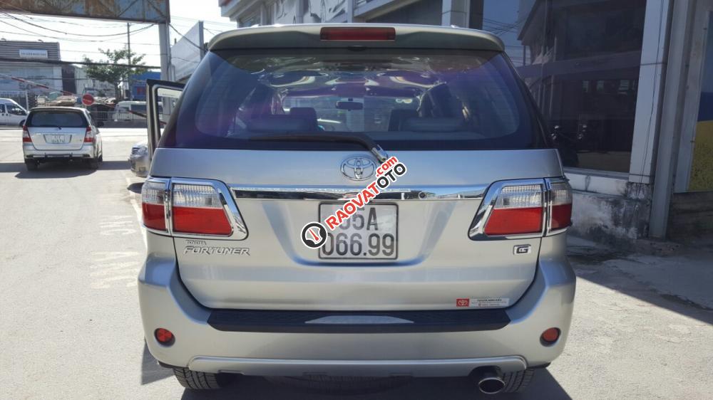 Bán Toyota Fortuner G 2.5MT số sàn máy dầu màu bạc, sản xuất 2009-3