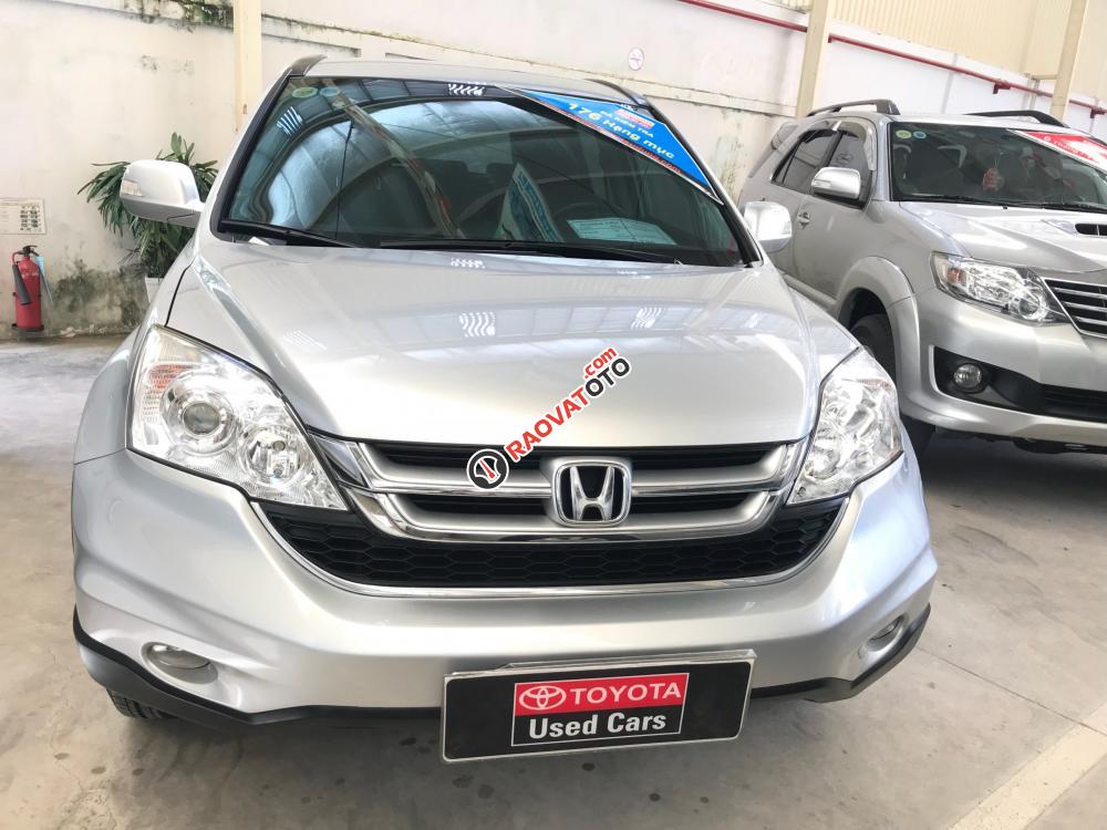 Bán Honda CR V 2.4AT 2012, màu bạc, nhập khẩu, hỗ trợ giá tốt-1