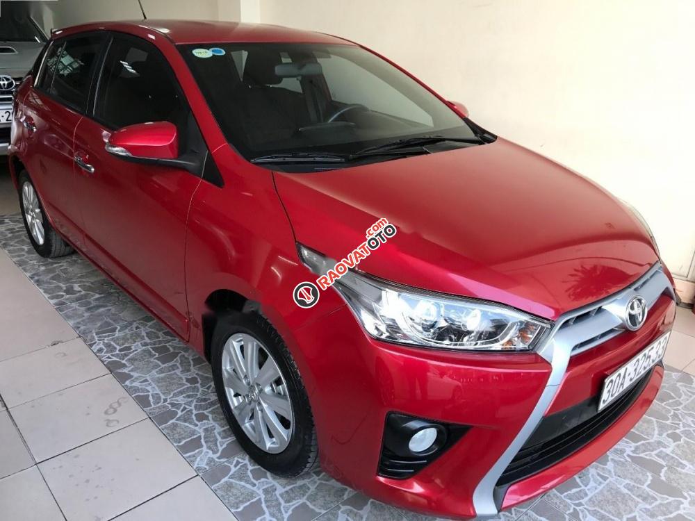 Cần bán xe Toyota Yaris G đời 2014, màu đỏ, nhập khẩu-8