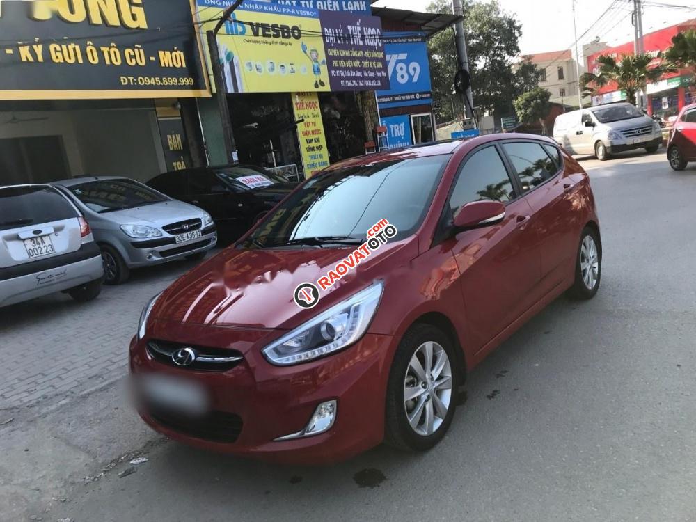 Bán Hyundai Accent đời 2016, màu đỏ, xe nhập còn mới-1