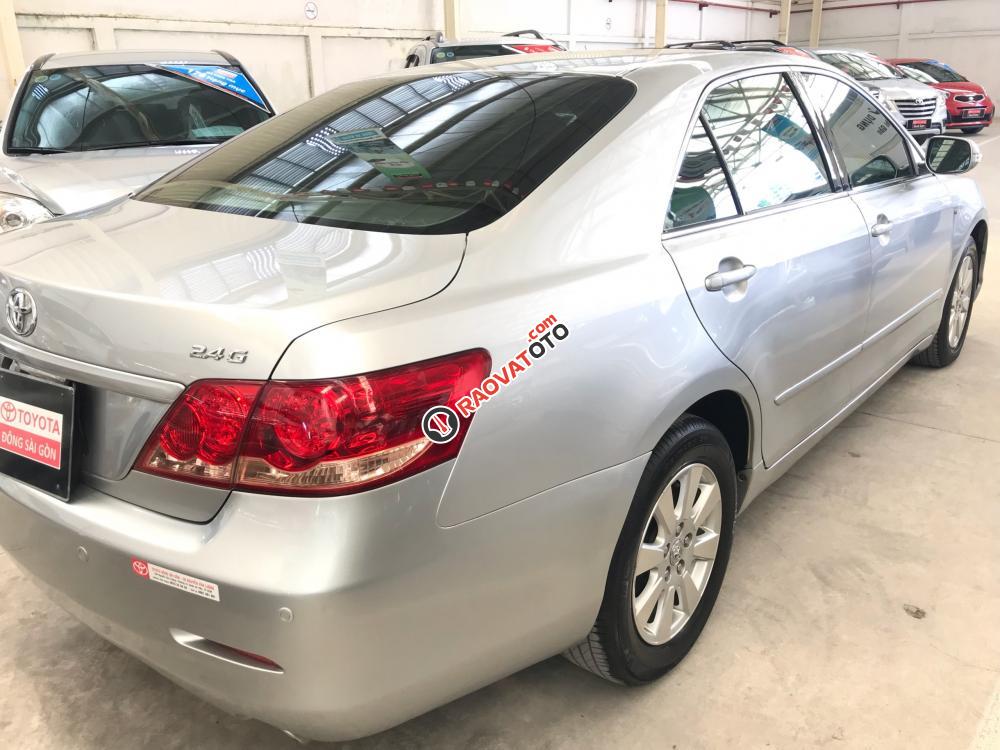 Cần bán Toyota Camry 2.4G năm 2007, màu bạc, hỗ trợ giá tốt nhất-1