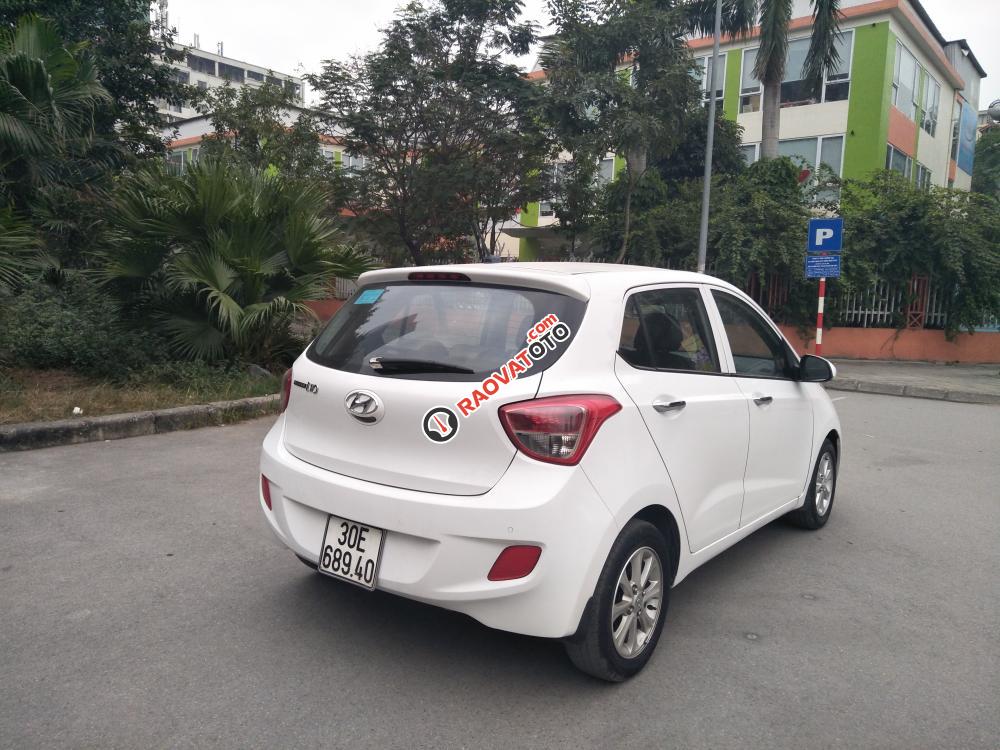 Bán ô tô Hyundai i10 MT đời 2016, màu trắng, nhập khẩu, 345tr-3