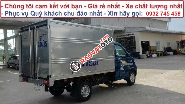 Thaco Towner 990 tải trọng 990 kg, Euro IV, máy lạnh cabin, đời 2017, hỗ trợ trả góp 75% có xe giao liền-0