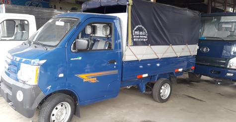 Xe tải nhẹ dongben 810kg thùng dài 2,4 mét công nghệ isuzu-0