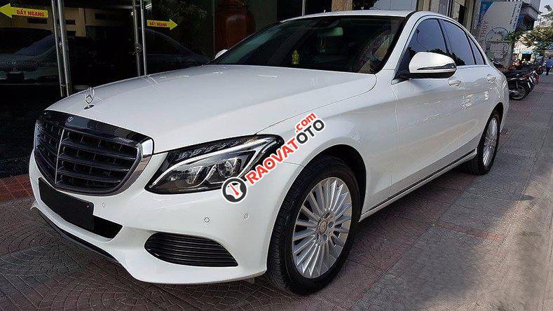 Xe Mercedes C250 đời 2016, màu trắng-0