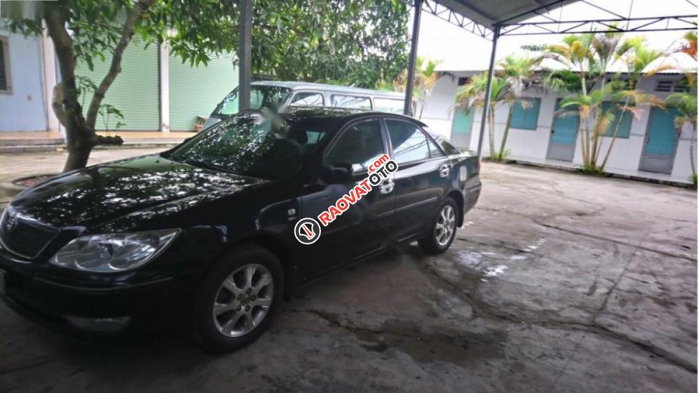 Cần bán gấp Toyota Camry sản xuất 2005, màu đen như mới, 445tr-5