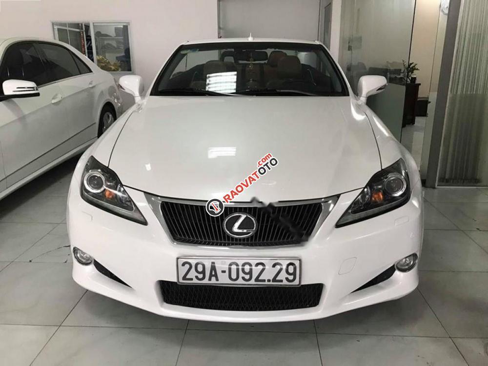 Bán Lexus IS 250C đời 2011, màu trắng, xe nhập-0