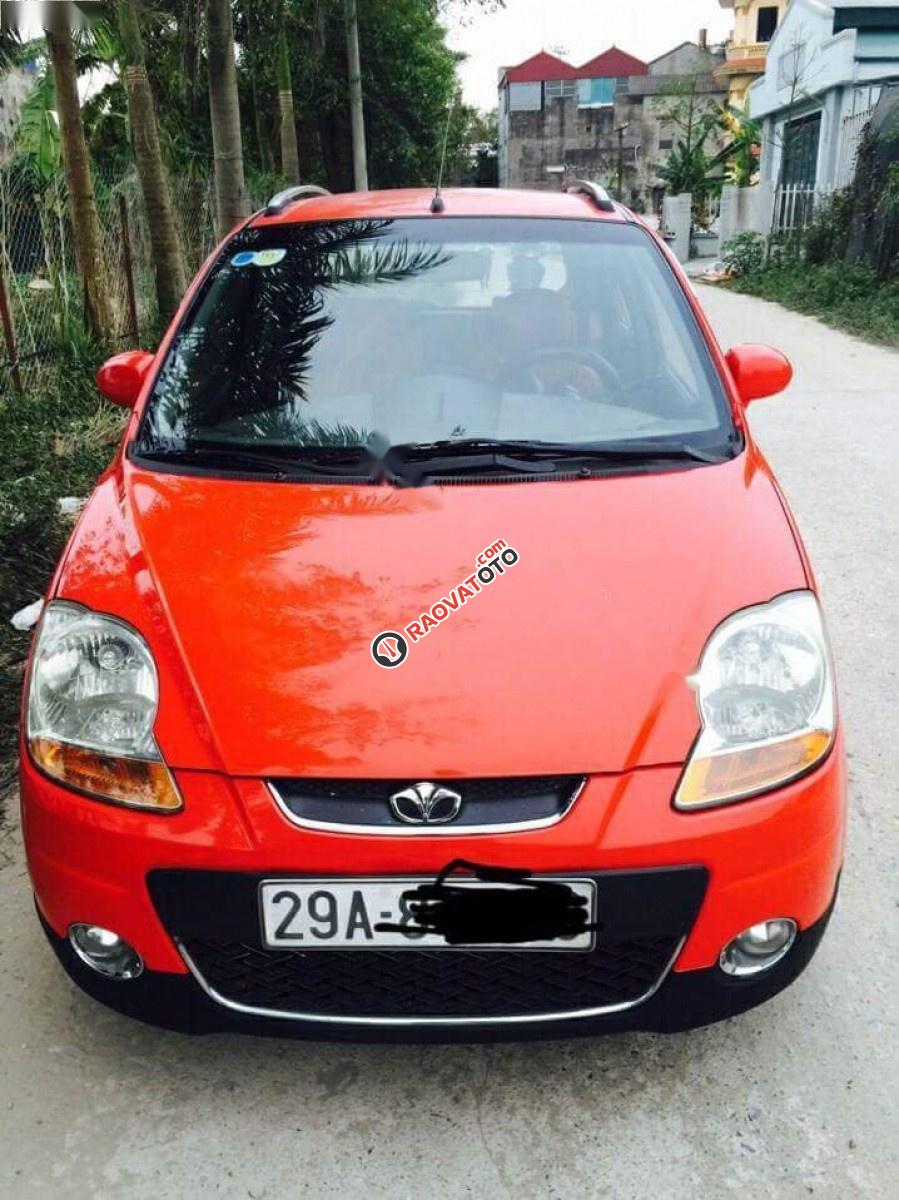 Bán Daewoo Matiz Super 0.8,đời 2008, màu đỏ, nhập khẩu số tự động-2