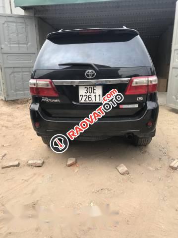 Bán ô tô Toyota Fortuner năm 2010, màu đen số sàn-2