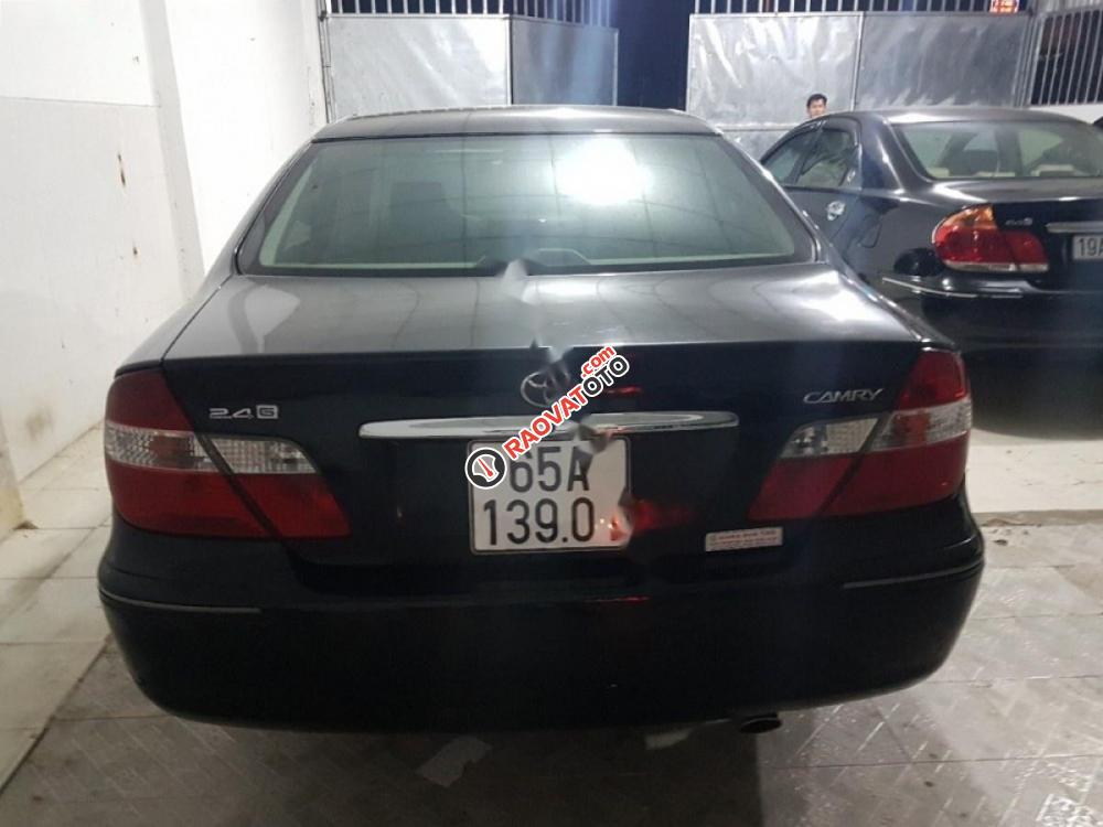 Bán Toyota Camry 2.4G 2002, màu đen, giá 310tr-1