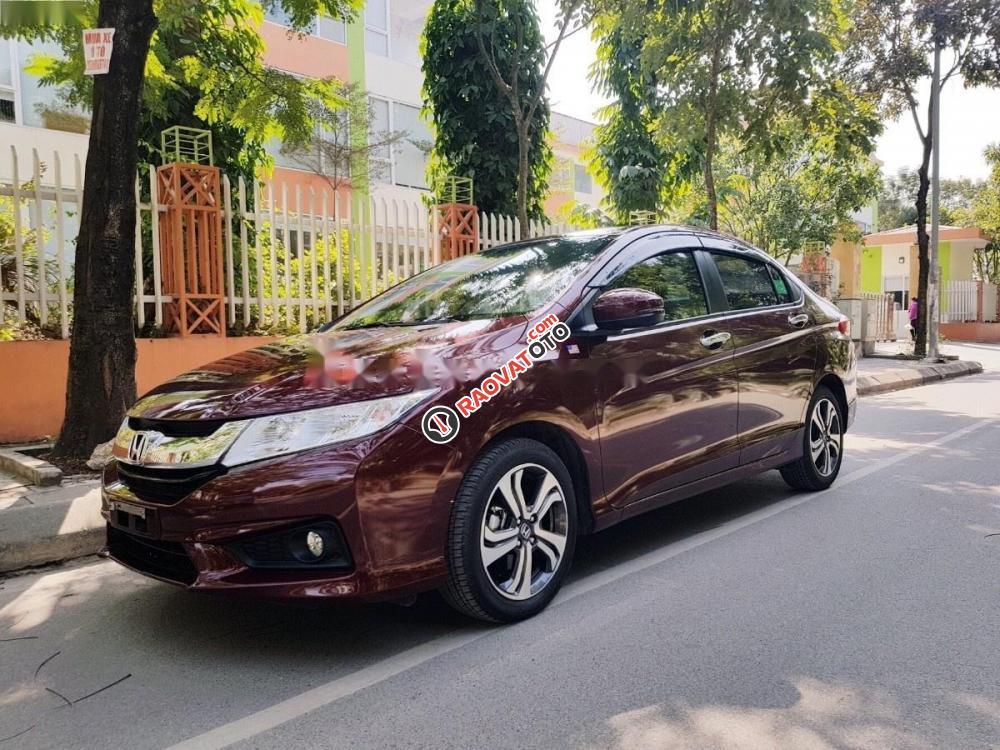 Bán xe Honda City 1.5 AT đời 2017, màu đỏ-1