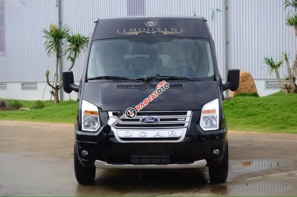 Bán xe Ford Transit Limousine đời 2017, màu đen-0