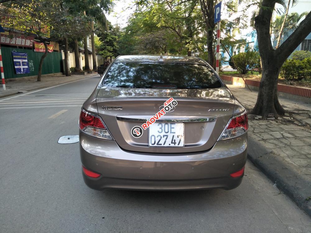 Bán Hyundai Accent AT đời 2011, màu nâu, nhập khẩu-5