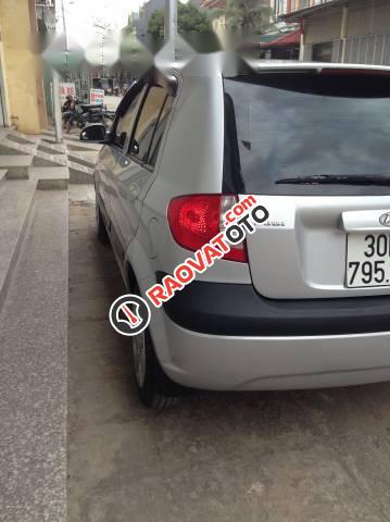 Cần bán Hyundai Getz 2009, màu bạc, nhập khẩu nguyên chiếc xe gia đình-3