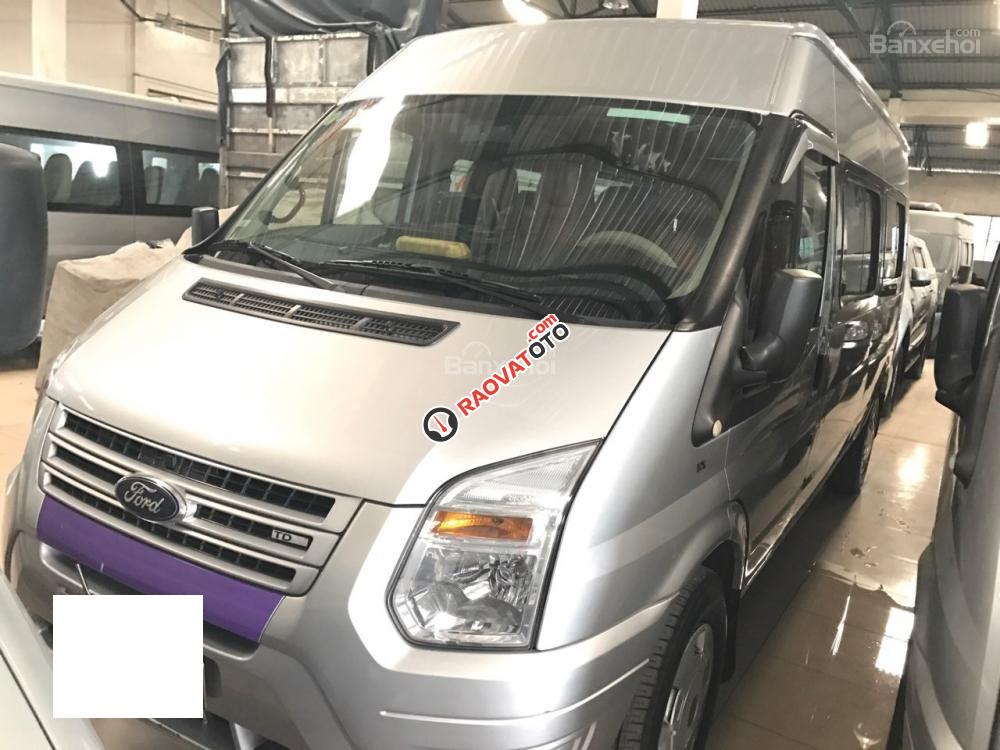 Bán Ford Transit LX đời 2015, màu bạc, 668tr, 78.000km, BH 1 năm-3