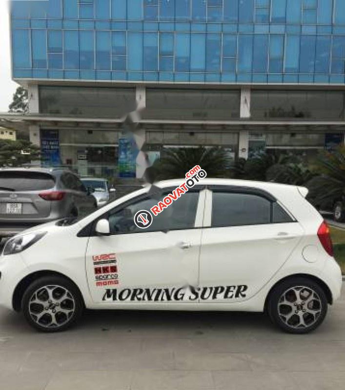 Cần bán gấp Kia Morning EX đời 2013, màu trắng chính chủ-2