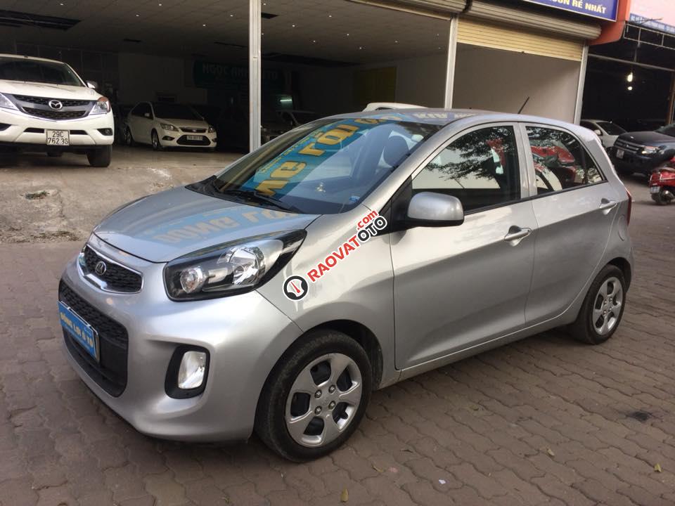 Cần bán xe Kia Morning 1.0 MT 2017, màu bạc-1