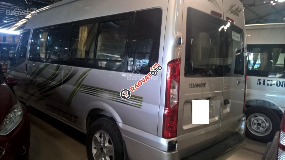 Bán Ford Transit LX đời 2015, màu bạc, 668tr, 78.000km, BH 1 năm-2