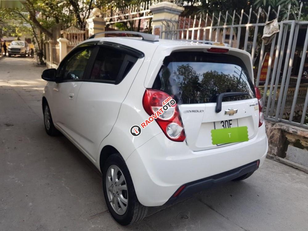 Bán Chevrolet Spark 1.0AT đời 2013, màu trắng chính chủ, giá chỉ 275 triệu-0