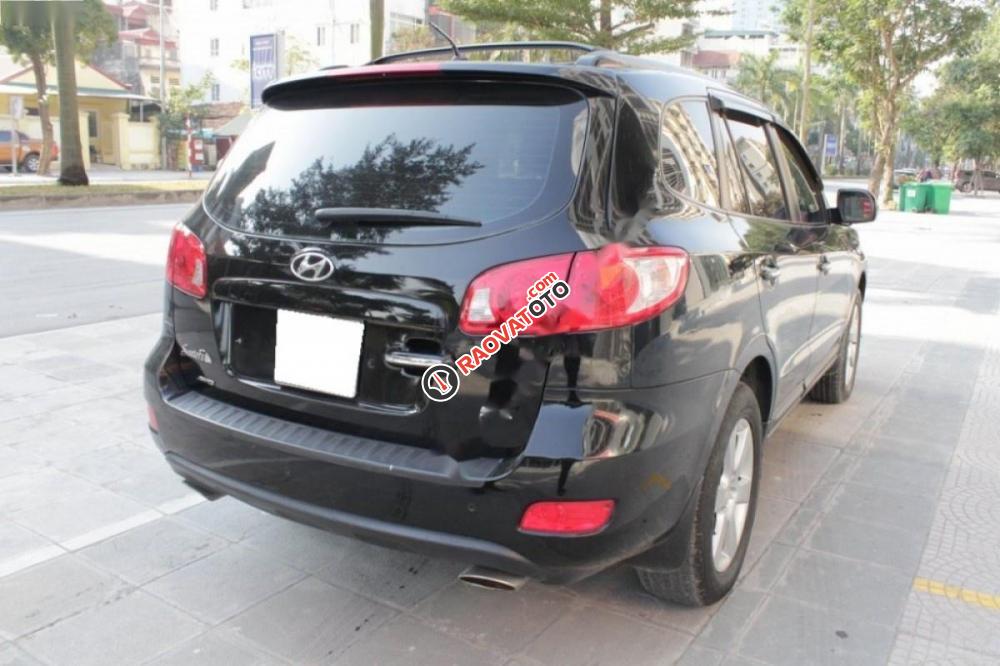 Cần bán Hyundai Santa Fe MLX 2.2L đời 2009, màu đen, nhập khẩu số tự động-9