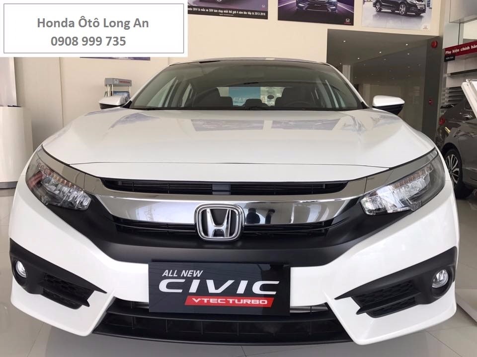 Bán Honda Civic đời 2017, màu trắng, 898 triệu-1