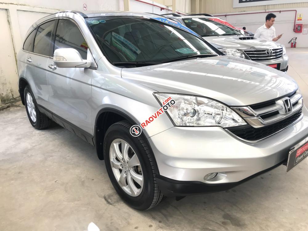 Bán Honda CR V 2.4AT 2012, màu bạc, nhập khẩu, hỗ trợ giá tốt-0