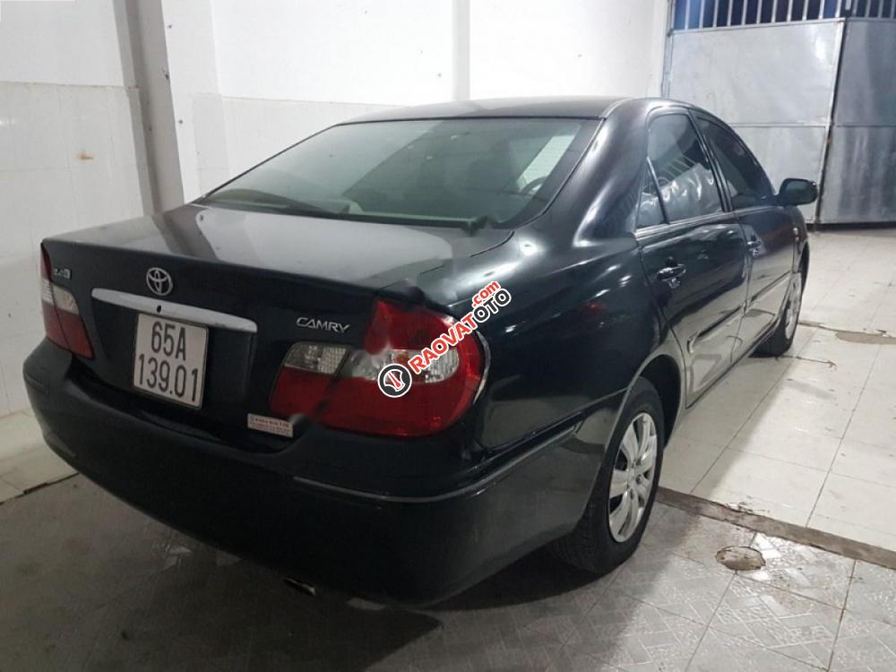 Bán Toyota Camry 2.4G 2002, màu đen, giá 310tr-2