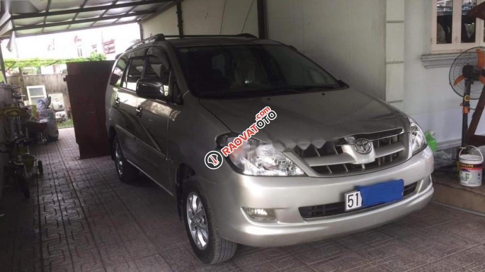 Bán ô tô Toyota Innova năm 2008, màu bạc chính chủ-5