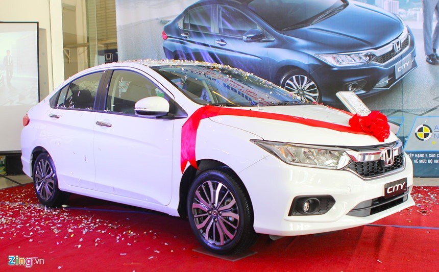 Bán Honda City đời 2017, màu trắng, nhập khẩu chính hãng-1