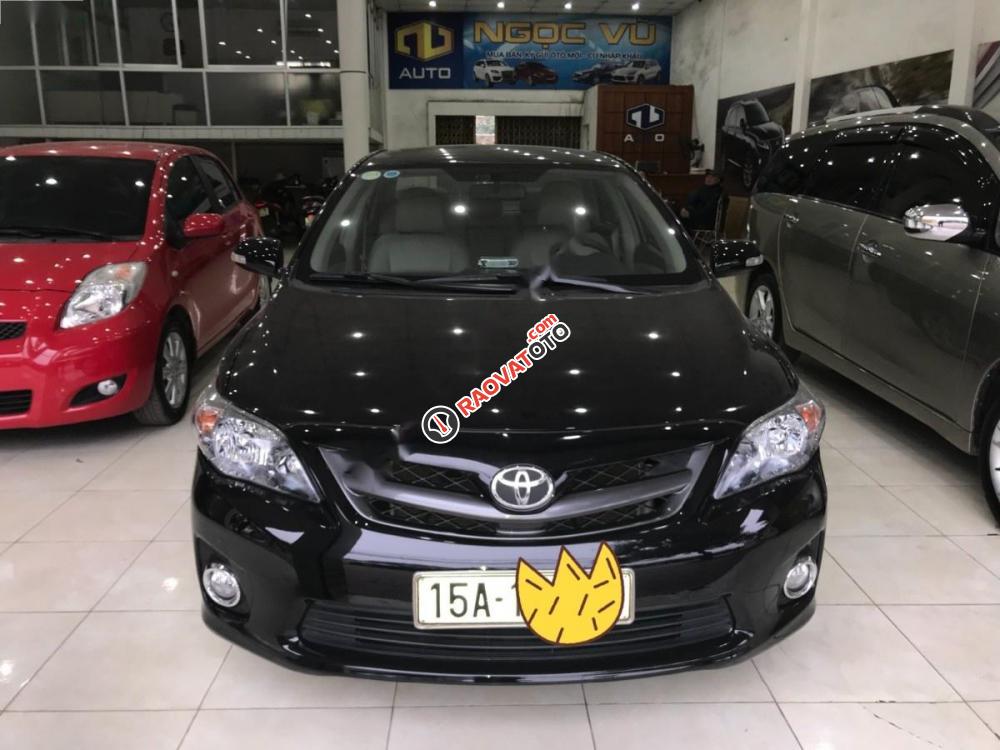 Bán Toyota Corolla altis 2.0 V đời 2014, màu đen, 660tr-8