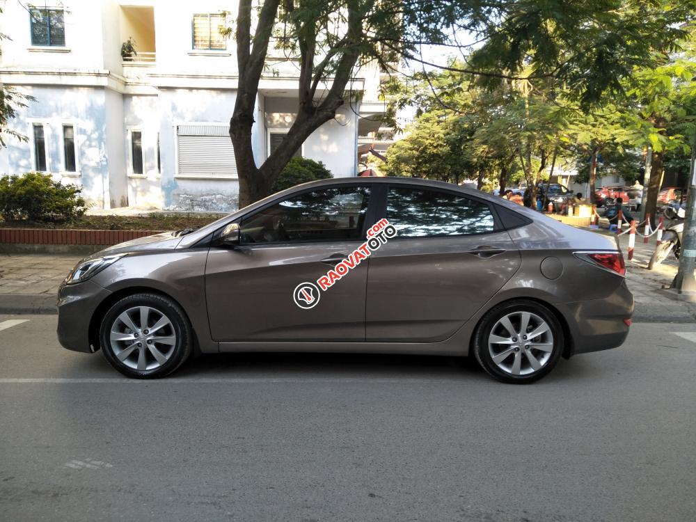 Bán Hyundai Accent AT đời 2011, màu nâu, nhập khẩu-4